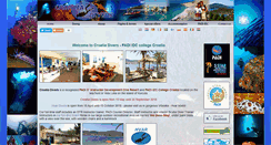 Desktop Screenshot of croatiadivers.com